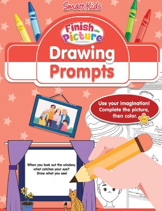 Picture of SMART KIDS FINISH THE PICTURE-DRAWING PROMPTS