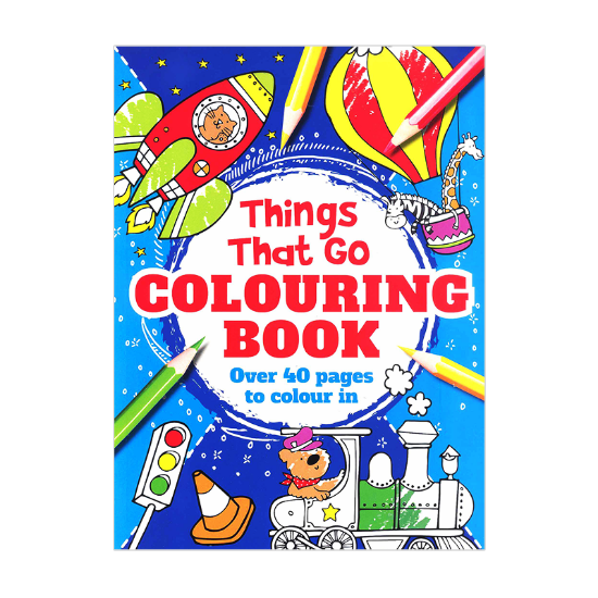 Picture of AWESOME COLORING - THINGS THAT GO