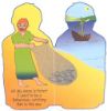 Picture of BIBLE FIGURE BOOK-HI I AM PETER