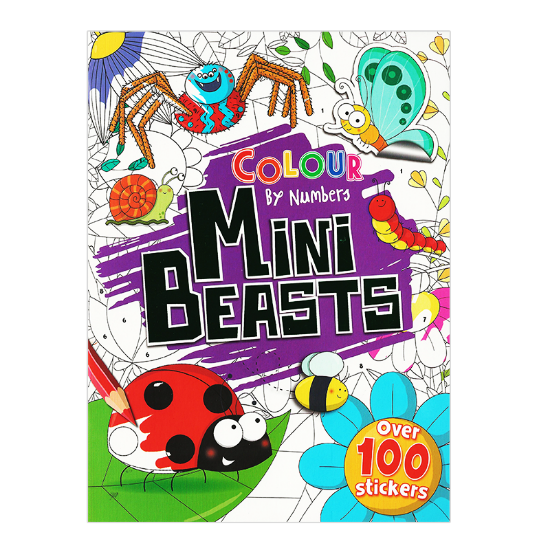 Picture of COLOR BY NUMBERS - MINIBEASTS