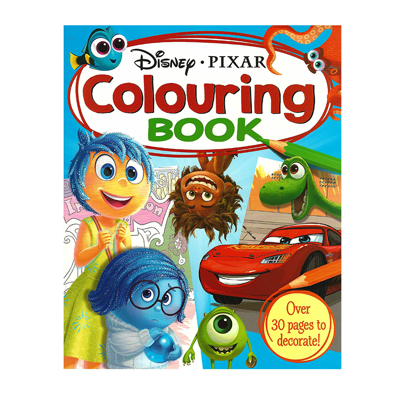 Learning is Fun. DISNEY COLORING BOOKPIXAR