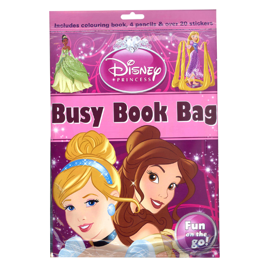 Picture of DISNEY PRINCESS BUSY BOOK BAG