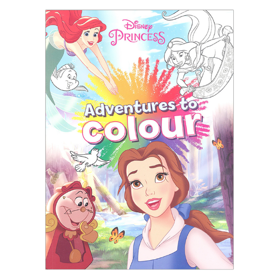 Picture of DISNEY PRINCESS-ADVENTURES TO COLOR