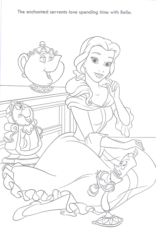 Learning is Fun. DISNEY PRINCESS-ADVENTURES TO COLOR