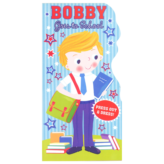 Picture of DRESS UP CHARACTER BOOK-BOBBY