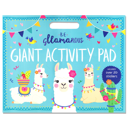 Picture of GIANT ACTIVITY PAD-BE GLLAMAROUS