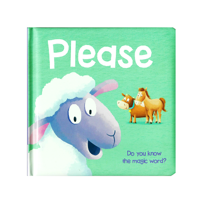 Picture of MANNERS BOARD BOOK-PLEASE