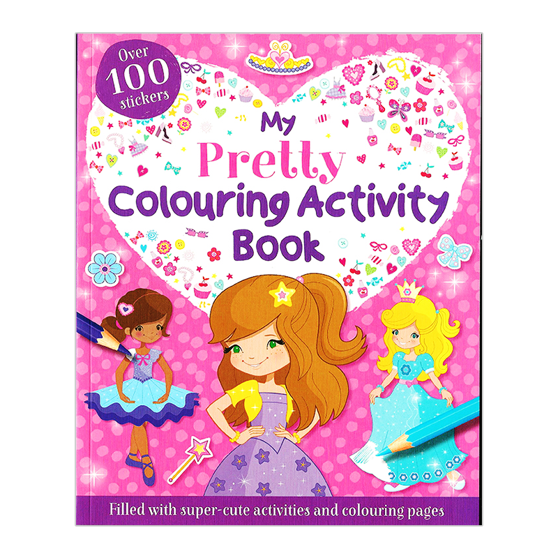 Learning is Fun. MY COLORING ACTIVITY BOOKPRETTY