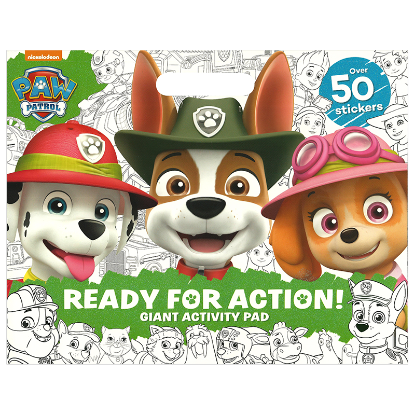 Picture of NICKELODEON GIANT ACTIVITY PAD-PAW PATROL ALL READY FOR ACTION