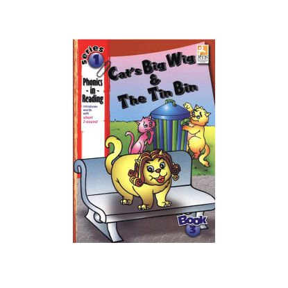 Picture of PHONICS IN READING-CAT'S BIG WIG & THE TIN BIN-BOOK 3