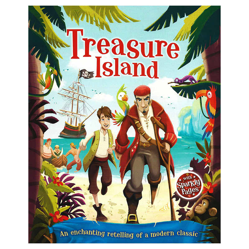 Learning is Fun. PICTURE FLATS SPARKLY-TREASURE ISLAND