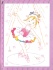 Picture of RAINBOW GLITTER COLORING & ACTIVITY BOOK-BALLERINA