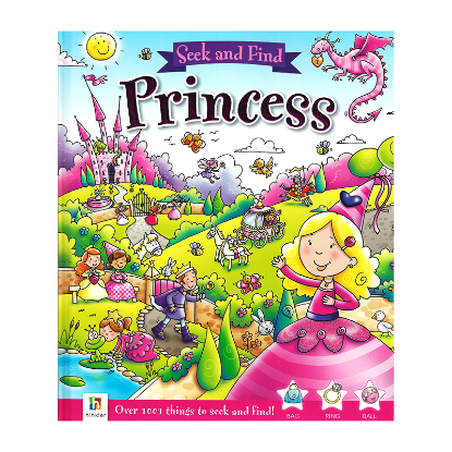 Picture of SEEK AND FIND HB-PRINCESS