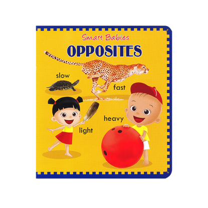 Picture of SMART BABIES BOARD BOOK - OPPOSITES