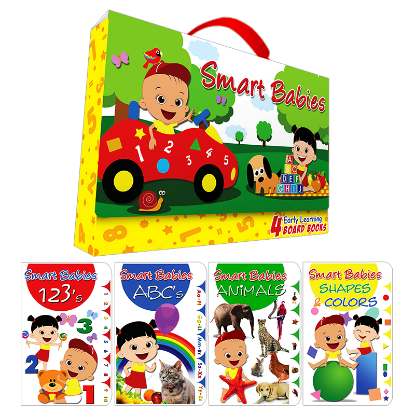 Picture of SMART BABIES-EARLY LEARNING BOARD BOOKS WITH CARRY CASE