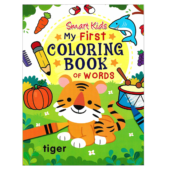 Download Learning Is Fun Smart Kids My First Coloring Book Of Words