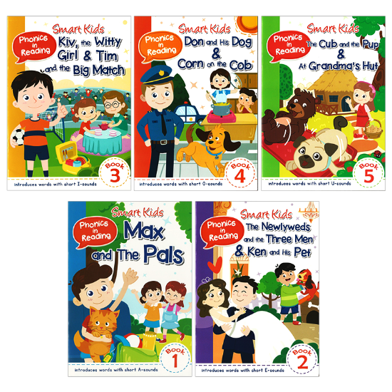Picture of SMART KIDS PHONICS IN READING BOOK 1 TO 5