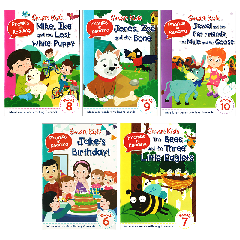 Learning is Fun. SMART KIDS PHONICS IN READING BOOK 6 TO 10