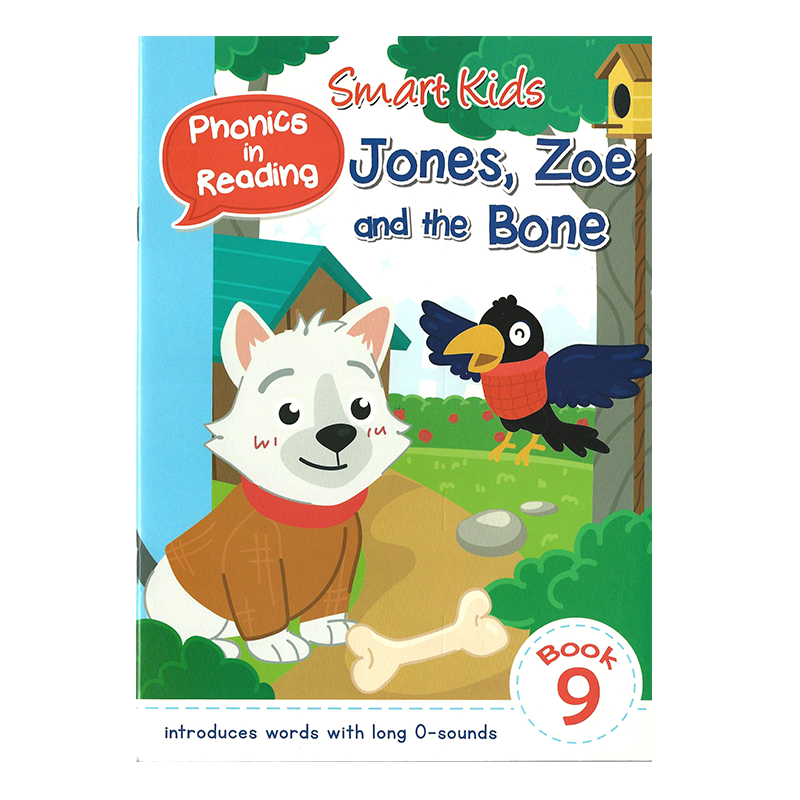 ZOE　IN　9-JONES,　Fun.　KIDS　SMART　PHONICS　Learning　BOOK　THE　is　READING　BONE