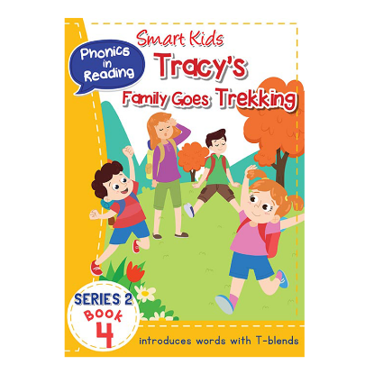Picture of SMART KIDS PHONICS IN READING BOOK SERIES 2 BOOK 4-TRACY'S FAMILY GOES TREKKING
