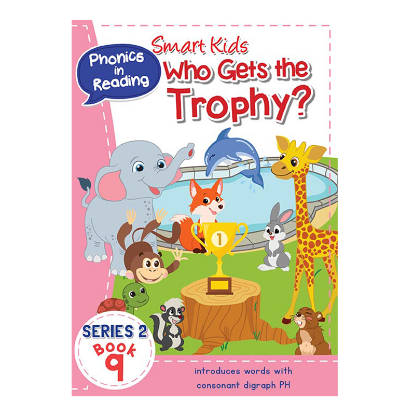 Picture of SMART KIDS PHONICS IN READING BOOK SERIES 2 BOOK 9-WHO GETS THE TROPHY?