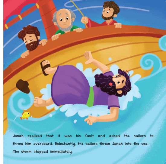 Learning is Fun. SMART BABIES BIBLE STORIES-JONAH & THE BIG FISH