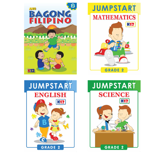 Picture of REG-ANG BAGONG FILIPINO, JUMPSTART ENGLISH, MATH & SCIENCE-GRADE 2 SET OF 4