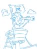 Picture of SMART KIDS COLORING BOOK-COOL PIRATES