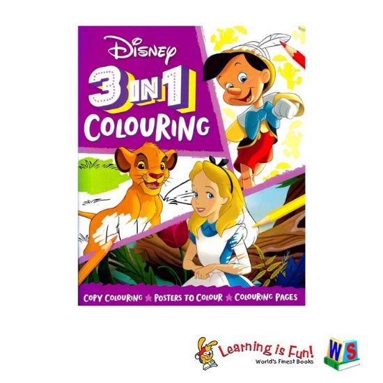 Picture of DISNEY 3IN1 COLORING-DISNEY