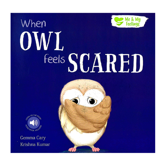 Picture of SQUARE PAPERBACK ME AND MY FEELINGS-WHEN OWL FEELS SCARED