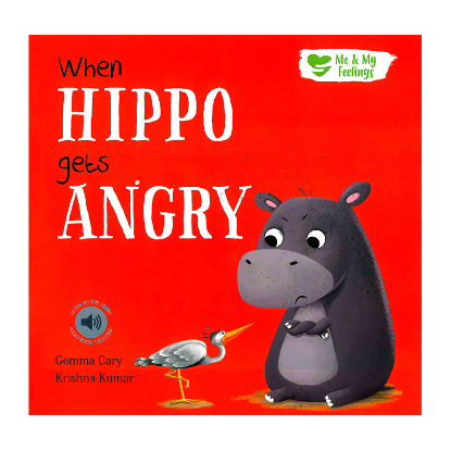 Picture of SQUARE PAPERBACK ME AND MY FEELINGS-WHEN HIPPO GETS ANGRY