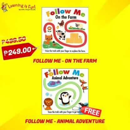 Picture of FOLLOW ME-ON THE FARM with FREE FOLLOW ME-ANIMAL ADVENTURE