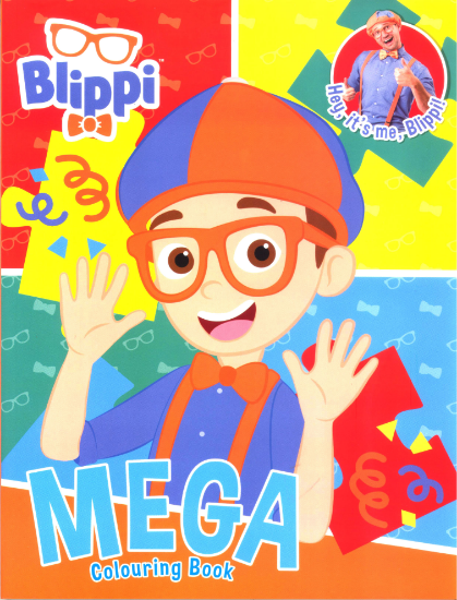 Picture of BLIPPI MEGA COLORING BOOK