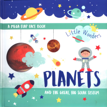 Picture of LITTLE WONDERS MEGA FLAP FACT BOOK-PLANETS