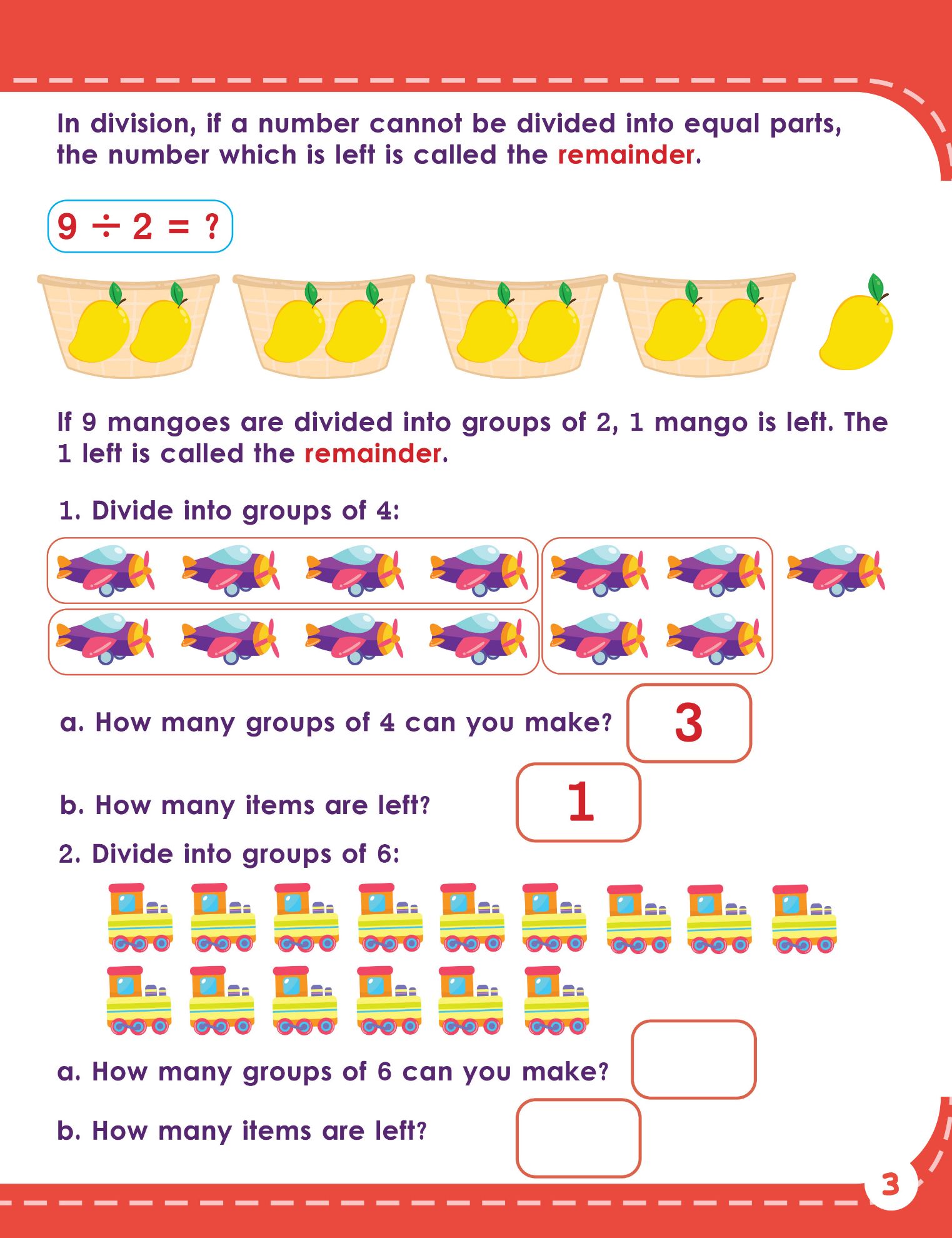 Learning is Fun. SMART KIDS SIMPLE MATHS-DIVISION