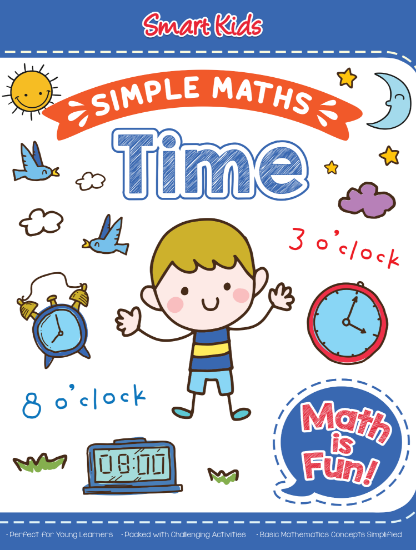 Picture of SMART KIDS SIMPLE MATHS-TIME