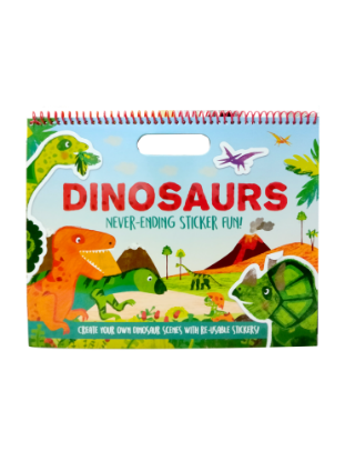Picture of NEVER-ENDING STICKER FUN-DINOSAURS