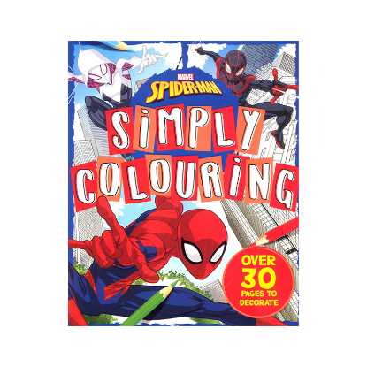 Picture of MARVEL SIMPLY COLORING-SPIDER-MAN