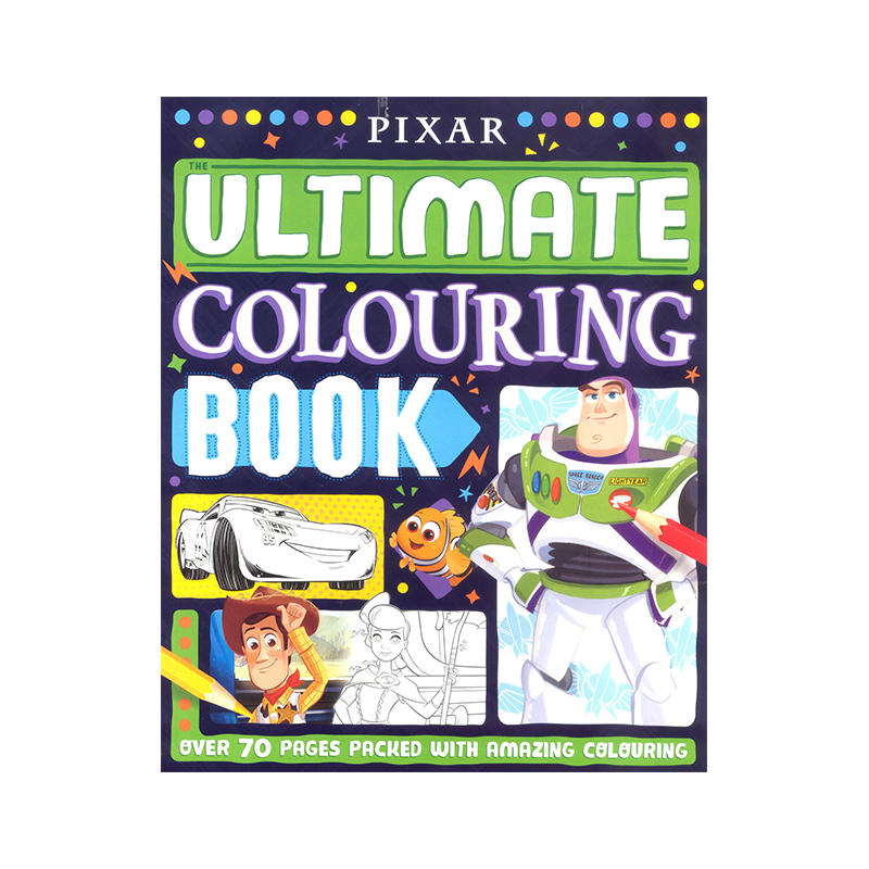 Learning is Fun. THE ULTIMATE COLORING BOOKPIXAR