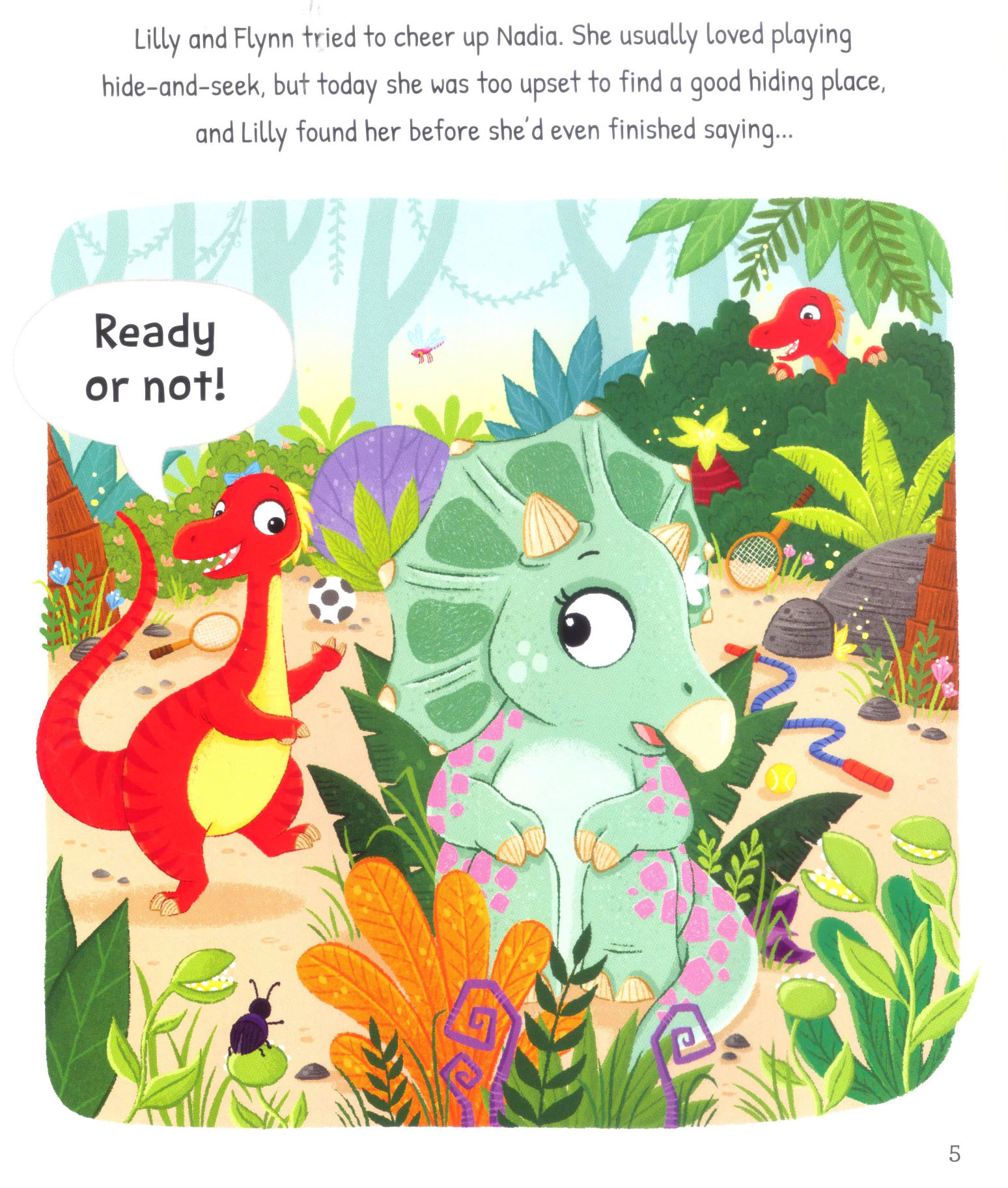 Learning is Fun. 5 MINUTE TALES PADDED-DINO STORIES