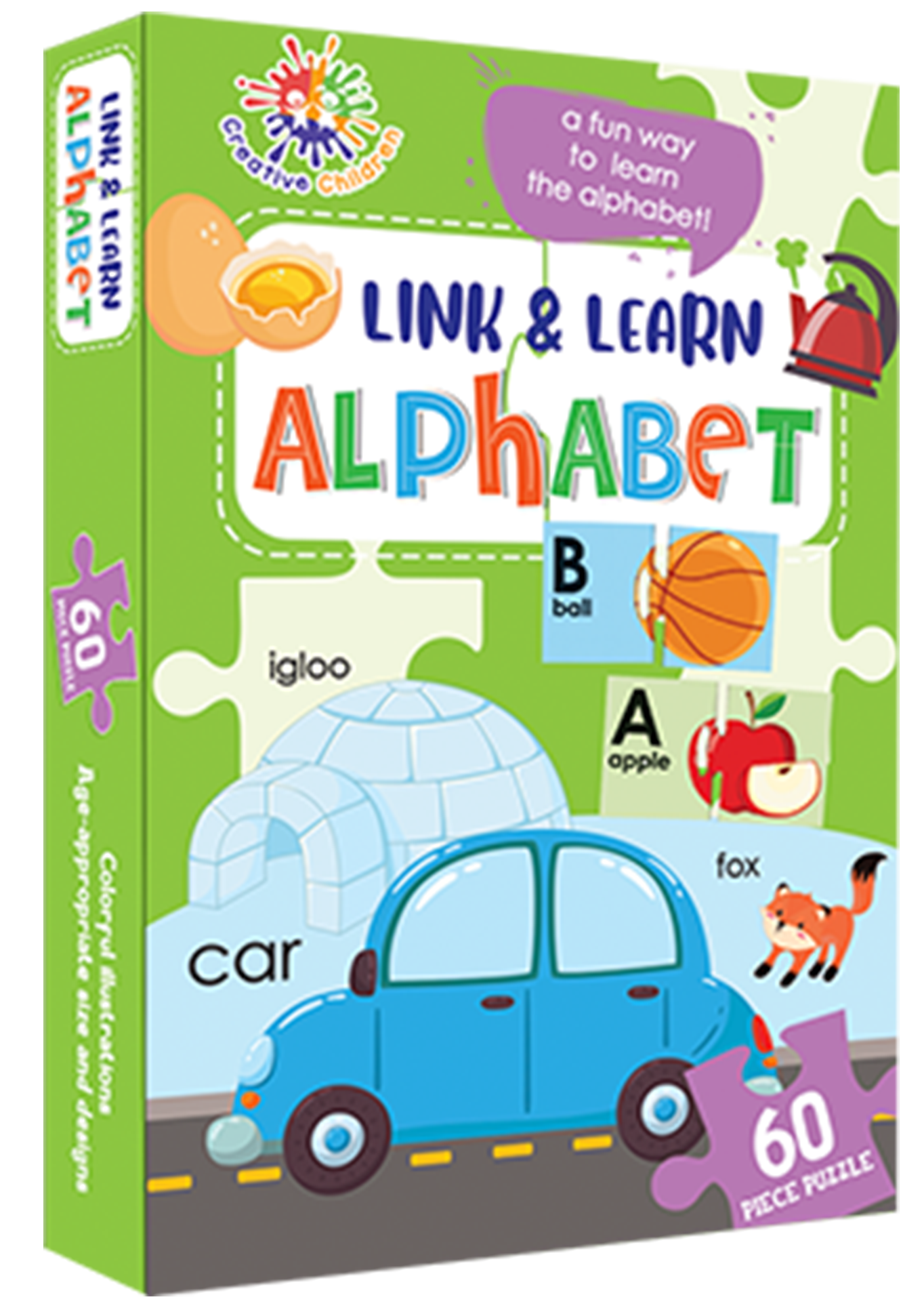 Learning is Fun. CREATIVE CHILDREN LINK & LEARNALPHABET