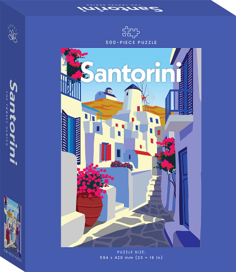Picture of TRAVEL JIGSAW PUZZLE-SANTORINI