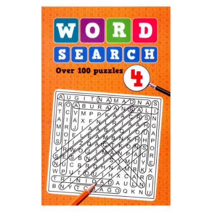 Picture of WORD SEARCH OVER 100 PUZZLES BOOK 4