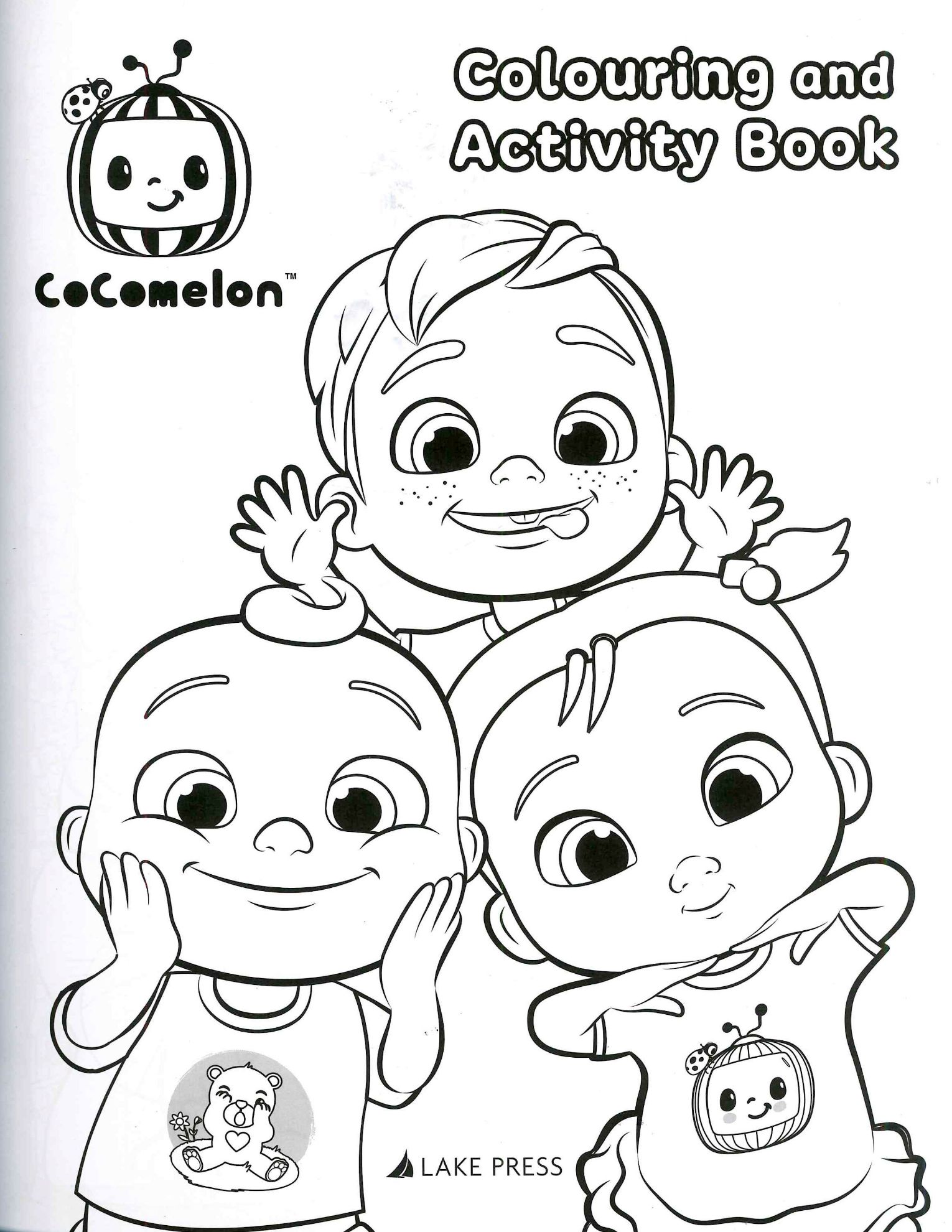 Learning is Fun. COCOMELON COLORING AND ACTIVITY BOOK