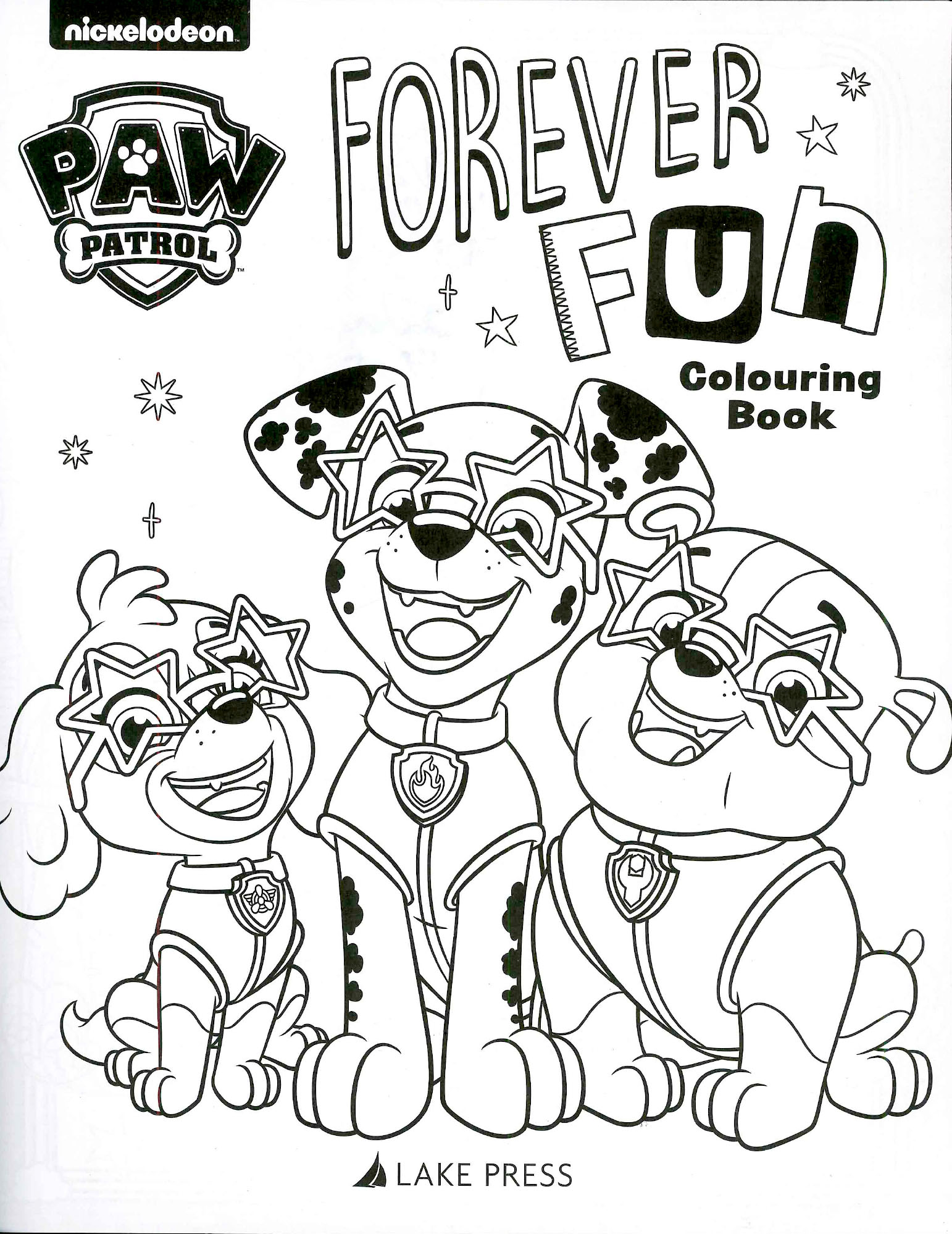 Learning is Fun. NICKELODEON PAW PATROL 16PP COLORING BOOK-FOREVER FUN