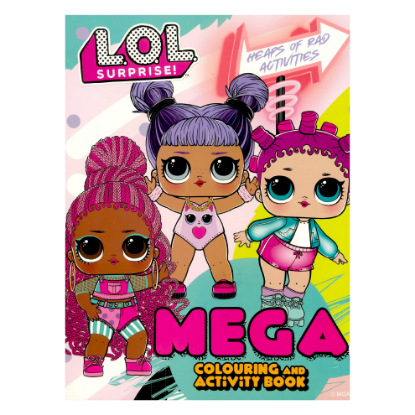 Picture of LOL SURPRISE MEGA COLORING AND ACTIVITY BOOK