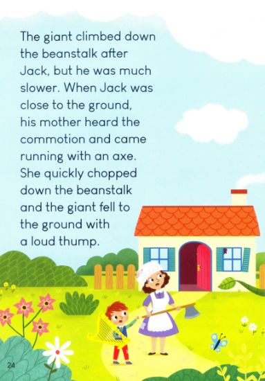 Learning is Fun. LITTLE READERS-JACK AND THE BEANSTALK