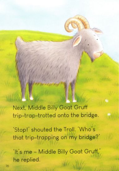 Learning is Fun. LITTLE READERS-THE THREE BILLY GOATS GRUFF