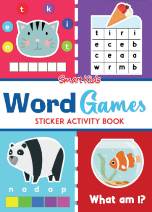 Picture of SMART KIDS STICKER & ACTIVITY BOOK-WORD GAMES