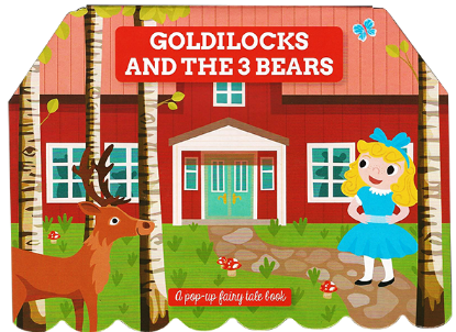 Picture of POP-UP FAIRY TALE HOUSE-GOLDILOCKS & THE 3 BEARS